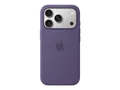Produktbild: APPLE Silikon Case mit MagSafe, Backcover, Apple, iPhone 17 Pro, Nebelviolett
