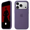 Produktbild: Apple Silikon Case mit MagSafe Handy-Cover für Apple iPhone 17 Pro nebelviolett