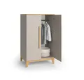 Produktbild: VitaliSpa® Kleiderschrank Malia, Cashmere-Eiche, 70 x 120 cm