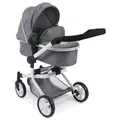 Produktbild: Bayer Chic 2000 Kombi-Puppenwagen Mika Jeans grey