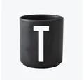 Produktbild: Design Letters Becher Porzellanbecher Schwarz T, Porzellan