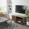 Produktbild: VASAGLE Lowboard TV-Schrank, 2 Schränken und 2 Regalebenen, Breite 110cm - Braun