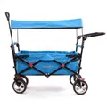 Produktbild: FUXTEC Bollerwagen CT-700 TÜRKIS Kinderwagen Strandwagen Gerätewagen Handwagen