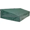 Produktbild: Kingsleeve® Abdeckung Gartenmöbel Winterfest PE UV-beständig Garten Balkon Keller Abdeckplane Sitzgruppe 197x68x62cm Schutzhülle Zugband Kordelstopp