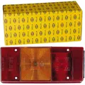 Produktbild: Hella Rückleuchte - Glühlampe - 12V - Anbau - ECE - Lichtscheibenfarbe: rot - Stecker: Flachstecker - rechts - Menge: 1-2SE 007 547-021