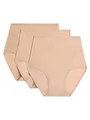 Produktbild: Chantelle Damen Softstretch Slip mit Hoher Taille 3er-Pack, Nude, One Size