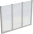Produktbild: Skanholz Carport-Seitenwand, BxH:243x200 cm, m. Polycarbonat, freistehend