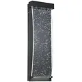 Produktbild: Elstead Lighting Aussenwandleuchte Eurofase, Schwarz, Metall, Glas, G, 17.3x50.9 cm, Lampen & Leuchten, Außenbeleuchtung, Außenleuchten