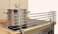 Produktbild: Herdschutzgitter verchromt Herdschutz Gitter 60 x 18,5 x 14 cm Herd Schutz neu