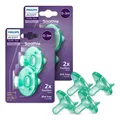 Produktbild: Philips Soothie 0-3 Monate Kiefergerechter Baby Schnuller 100% Silikon eintei...