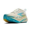 Produktbild: Brooks Damen Ghost Trail Vielseitiger Offroad-Laufschuh für raues Gelände - Sand/Star White/Golden Hour - Größe 40