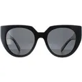 Produktbild: Prada PR14WS 09Q5S0 schwarz und Talk dunkelgrau Sonnenbrille