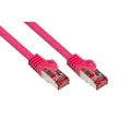 Produktbild: 8060-200M - Patchkabel Cat.6, S/FTP, 20m, magenta