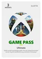 Produktbild: Microsoft Xbox Game Pass Ultimate 3 Monate ESD Download QHX-00006