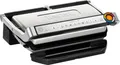 Produktbild: TEFAL Optigrill+ XL GC727D10, Schwarz, Edelstahl, Metall, Rechteckig, Tasten, 800 cm², 400 x 200 mm
