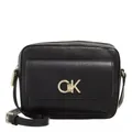 Produktbild: Calvin Klein Damen Re-Lock Kameratasche W/Klappe K60k610762 Crossovers, Einheitsgröße, Black, OS
