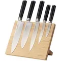 Produktbild: ECHTWERK Damaszener Messer Set 5tlg. Mit Magnet Messerblock