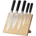 Produktbild: Echtwerk Messerset Echtwerk, Kunststoff, 6-teilig, ergonomischer Griff, rutschfester rostfrei, Kochen, Küchenmesser, Messersets