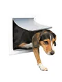 Produktbild: Trixie 2-Way dog flap with tunnel S-M: 30 × 36 cm white