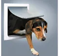 Produktbild: TRIXIE Hundeklappe 2-Wege Freilauftür für Hunde S-M weiß