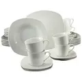 Produktbild: CreaTable 19512 Kombiservice Amelie für 6 Personen + Uni, Porzellan, weiß (1 Set, 30-teilig)