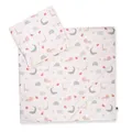 Produktbild: Zöllner Baby-Bettwäsche Organic Wild Friends 80x80 cm + 35x40 cm Bio-Baumwolle