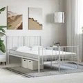 Produktbild: vidaXL Schaumstoffmatratze Weiß 140x220 cm 7-Zonen Härtegrad 20 ILD