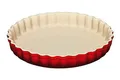 Produktbild: LE CREUSET Stoneware Fluted Flan Dish, 28 cm - Cerise