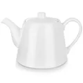 Produktbild: Weiße Porzellan-Kaffee- und Teekanne 2 l