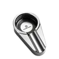 Produktbild: CIGARLOONG Zigarren Aschenbecher Classic Single für Patio/Outdoor/Indoor Aschenbecher (Farbe: Black 2) (Silber)