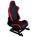 Produktbild: Gamingsessel XR Racing ca. 63x53x83cm Rot/Schwarz