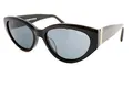 Produktbild: Superdry 5013 Sonnenbrille Glanz Schwarz Gold Mit Dunkelgrau Linsen Cat-Eye 104