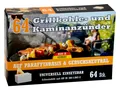 Produktbild: Kohleanzünder 64 Stück Grillkohleanzünder Kaminanzünder Ofenanzünder Zündhilfe