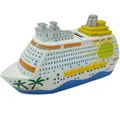 Produktbild: Wunderschöne, hochwertige Reisekasse, Urlaubskasse, Spardose, Boot, Kreuzfahrtschiff