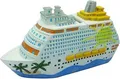 Produktbild: Wurm Spardose Spardose Sparschwein Sparbüchse Kreuzfahrschiff 20x11x7 cm