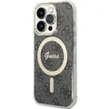 Produktbild: Case Guess GUHMP15LH4STK Apple iPhone 15 Pro Hardcase IML 4G MagSafe schwarz/bla