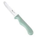 Produktbild: METALTEX 248132030 CHROMOTHERAPY Basic Brotzeitmesser 21,5 cm - grün