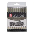 Produktbild: SAKURA Pigma Micron Set 10 Schwarz