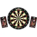Produktbild: Winmau Dartboard Original Blade 6 + 2 Steeldart Sets Broadside Brass | Dartscheibe Dart Scheibe Darts