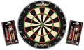 Produktbild: Winmau Dartboard Original Blade 6 + 2 Steeldart Sets Broadside Brass Dart Darts