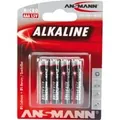 Produktbild: Alkaline Red, Batterie 4 Stück, AAA