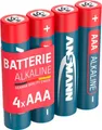 Produktbild: Ansmann Alkaline-Batterien Micro AAA, 4 Stück 300921