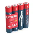 Produktbild: ANSMANN Red Alkaline Batterie Micro AAA LR03 Longlife Alkalibatterie (4er Pack)