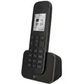 Produktbild: Telekom Sinus 207 Pack schwarz DECT Mobilteile Schnurlostelefon und Ladeschale