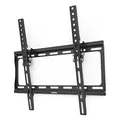 Produktbild: Hama TV Wandhalterung Neigbar (32-75 Zoll TV Halterung für Fernseher bis zu 35 kg, max. VESA 400x400, Neigbare Fernseh Wandhalterung inkl. Fischer-Dübel & Montageanleitung) schwarz
