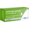 Produktbild: Cetirizin axicur 10 mg Filmtabletten 50 St
