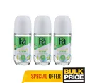 Produktbild: Fa Limones Del Caribe Women Deodorant Roll-On Schweiß Geruchsschutz 50ml 3er ...