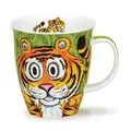 Produktbild: Dunoon Nevis Go Wild Crazy Animal Tasse aus feinem Knochenporzellan (Tiger)