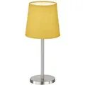 Produktbild: Fischer Leuchten - Beistelllampe Tischleuchte Nachttischlampe Schreibtischlampe Gelb h 30 cm