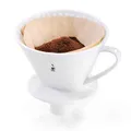 Produktbild: Porzellan Kaffeefilter SANDRO Gr. 4 Dauerfilter Filter Kaffee Kaffeefilterhalter